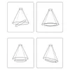 MasterLED LED Pendelleuchte 2-Ring 64W Gold, Design Produktbild-Vorschau 5