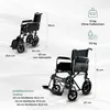 Carrozzina pieghevole Mobiclinic Premium, S230 Sevilla, Anteprima dell’immagine prodotto 2