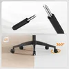Close-up shots of office chair components and base. Anteprima dell’immagine prodotto