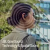 JBL Sense Pro TWS Open-Ear-Kopfhörer, Hi-Res, IP54, Schwarz Anteprima dell’immagine prodotto 5