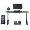 ULTRADESK IRON BLACK Gaming-Schreibtisch, 132,5x60,5 cm, Produktbild-Vorschau 2