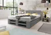 Lermowood Palettenbett M2 160 x 200 cm mit Kopfteil und 2 Produktbild-Vorschau 1