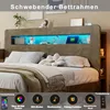 Lit pour adolescent Flieks 140 x 200 cm avec LED, lit Voir les images du produit 5