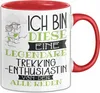 Trekking-Enthusiastin Tasse Geschenk Ich Bin Diese Eine Produktbild-Vorschau 1