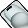 Close-up of the top portion of a smartphone screen, showing the camera cutout and a blurred background. Produktbild-Vorschau