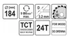 Yato YT-6060, Kunststoff, Holz, 18,4 cm, 3 cm, Produktbild-Vorschau 4