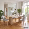 home24 Esstisch - Oval - Travertin Stein Nachbildung Produktbild-Vorschau 8