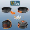 Vilde | Set de vaisselle de camping en aluminium 10 pièces Voir les images du produit 10