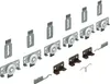 Schiebetürbeschlag Set SlideLine 56 3 Komplett Set 40kg Produktbild-Vorschau 1
