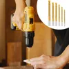 6 Stück 3/4/5/6/6,5/8 MM Kobalt-Spiralbohrer, Produktbild-Vorschau 5