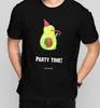 Mr. & Mrs. Panda Größe M T-Shirt Avocado Party Zeit - Produktbild-Vorschau 4