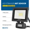 UniTec LED Strahler anthrazit mit Bewegungsmelder 14 W 1700 Produktbild-Vorschau 3