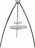 Trépied DOUA avec double grille en acier--40x80 cm- Voir les images du produit 2