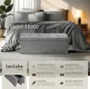 Sitzhocker mit Stauraum 110 x 38 x 38 cm Produktbild-Vorschau 2