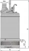 IBO Udu 180 swq, Stahl, 12 x 12 x 31 cm Produktbild-Vorschau 3