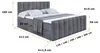 ALTDECOR Boxspringbett mit Fußteil, H3 Matratze und Topper Produktbild-Vorschau 7