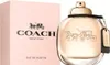 A Coach Eau de Parfum bottle and its packaging are displayed side-by-side against a white background. Náhľad obrázku produktu