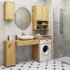 Akord Armadio A Parete 2 Ante In Rovere Stile Artigianale Anteprima dell’immagine prodotto 5