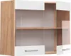 Mobile da cucina in vetro Vicco R-Line Bianco lucido 80 cm, Anteprima dell’immagine prodotto 4