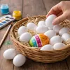 50 sztuk plastikowych jajek wielkanocnych – białe jajka z Podgląd zdjęcia produktu 6