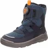 A single blue winter boot for boys is shown against a white background. Produktbild-Vorschau