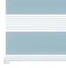 Doppelrollo Fenster ohne Bohren Zevra 70x160cm hellblau Produktbild-Vorschau 5