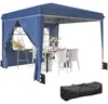 Outsunny Pavillon 3 x3 m Wasserdicht höhenverstellbar Produktbild-Vorschau 1