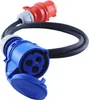 NWP Adapter CEE Kupplung 230V 16A auf CEE Stecker 400V 16A Produktbild-Vorschau 1
