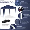 KESSER® Pavillon 3x3m | wasserdicht | inkl. Tragetasche mit Produktbild-Vorschau 3