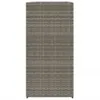 vidaXL květináč Grey 40x40x80 cm Poly ratan Náhled obrázku produktu 5