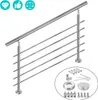 LZQ 160cm Treppengeländer Edelstahl Handlauf Geländer für Produktbild-Vorschau 1