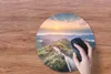 MuchoWow® Mauspad Mousepad Berge - Sonne - Natur 40x40 cm - Produktbild-Vorschau 3