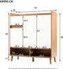 Cassettiera / credenza / scarpiera Sweiko con ripiani Anteprima dell’immagine prodotto 13