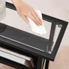 Schmaler Beistelltisch aus gehärtetem Glas mit Produktbild-Vorschau 7