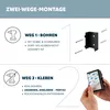 bremermann runder Wand-Kosmetikeimer mit Bambusdeckel 3 Produktbild-Vorschau 6