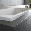 Vasca rettangolare Classic acrilico 120x70 Polimat sifone Anteprima dell’immagine prodotto 3