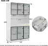 STILVORA Vitrine Highboard Buffetschrank mit Produktbild-Vorschau 8