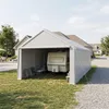 YZNAHRE Carport Zeltgarage 4x8 m Große Garagenzelt Produktbild-Vorschau 11