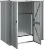 An empty, open metal shed. Náhľad obrázku produktu