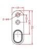 Kleiderstange ausziehbar Teleskoprohr 40-60cm Produktbild-Vorschau 7