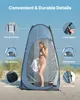 SucceBuy Pop-Up sprchový stan (119x119x210 cm) s rýchlou Náhľad obrázku produktu 5
