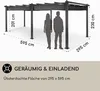 Blumfeldt Pavillon 3x6m, Rostfreier Metall-Pavillon mit Produktbild-Vorschau 4