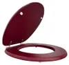 Tavoletta sedile wc universale colorato bordeaux opaco Anteprima dell’immagine prodotto 2