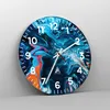 Wanduhr - Rund - Glasuhr - Abstraktion modern - 40x40cm - Produktbild-Vorschau 4