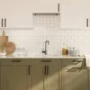 Möbelgriffe 20 Stk. Schwarz 160 mm Edelstahl Produktbild-Vorschau 4