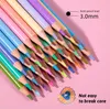 H&B 50 barevných pastelek Macaron, 3,3 mm jádro, s železným Náhled obrázku produktu 9
