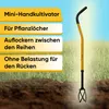 TORNADICA Manueller Kultivator Mini Gartenkralle Produktbild-Vorschau 1