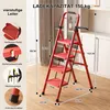 Seven Comfort Trittleiter 4 Stufen Stehleiter Klappleiter Produktbild-Vorschau 11