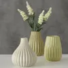 Blumenvase aus Keramik im 3er Set Mattes Design Mehrfarbig Produktbild-Vorschau 7