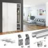 Schiebetürbeschlag SLID'UP 110, 180 cm, 2 Türen bis je 45 Produktbild-Vorschau 2